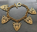 Cheetah Charm Bracelet – Gold Plated