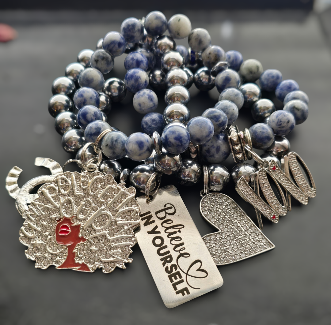 XOXO Charm Bracelet Set