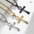 Stainless Steel Ankh Necklace