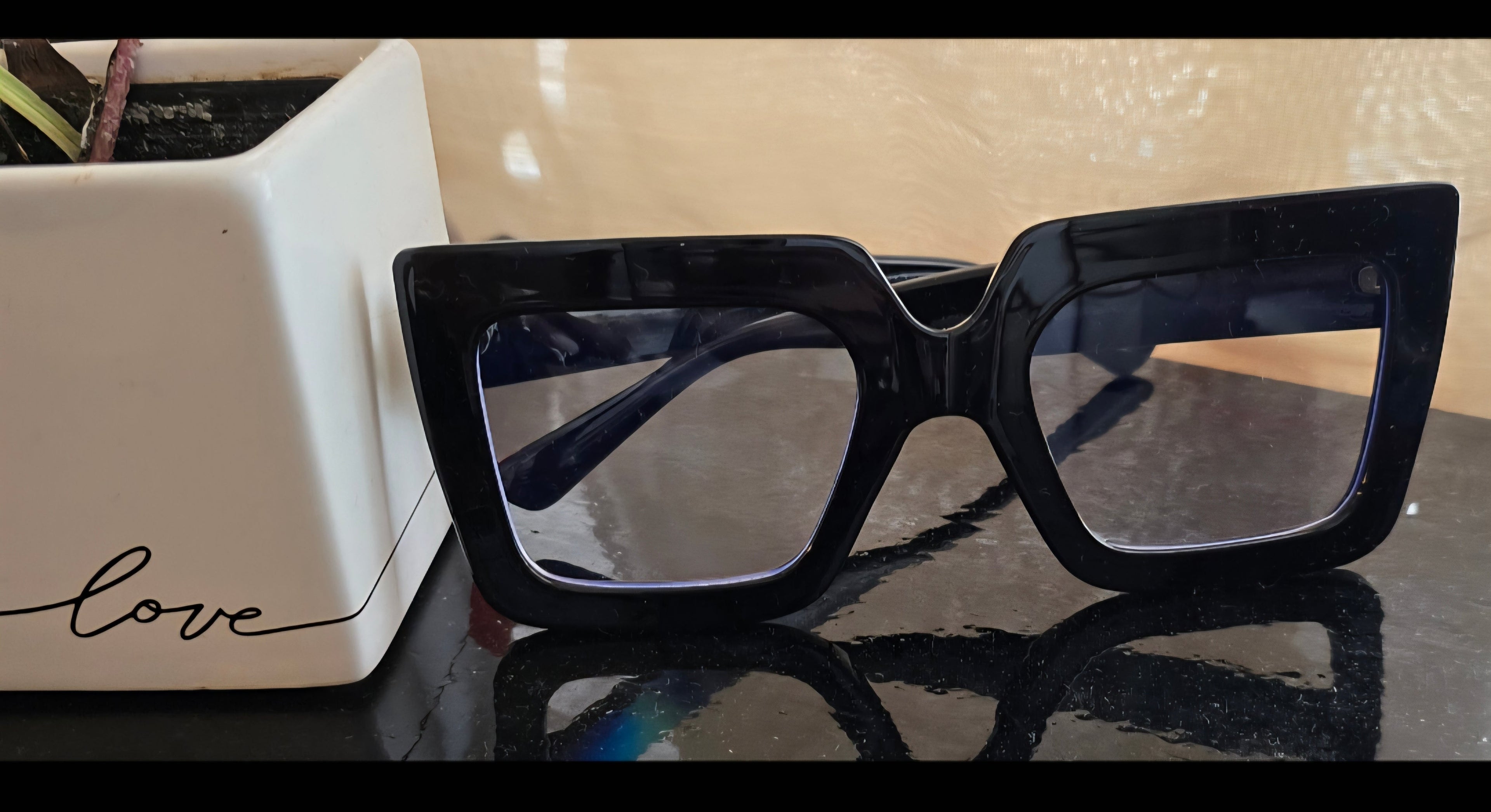 Bold Square Frame Glasses