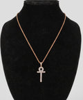 Rose Gold Ankh Necklace