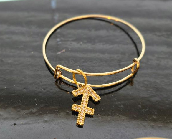 Gold Zodiac Bracelet